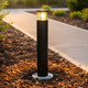 Bollard Light Black Aluminium E27 9W IP65 85cm Commercial Grade Bollard Light Black Aluminium E27 9W IP65 85cm Commercial Grade